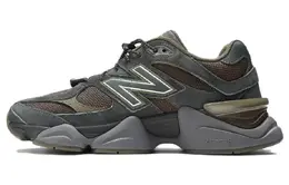 New Balance: Зелёные кроссовки  9060