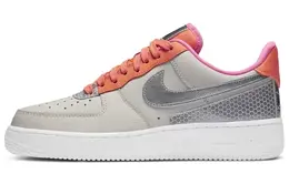 Nike: Серебристые кеды  Air Force 1 Low