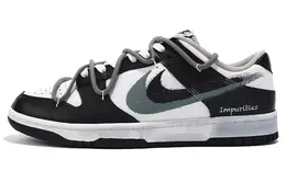 Nike: Белые кеды  Dunk Low