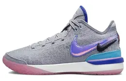 Nike: Серые кроссовки 