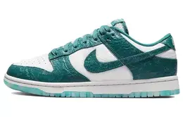 Nike: Белые кеды  Dunk Low