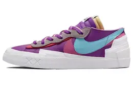 Nike: Фиолетовые кеды  Blazer Low