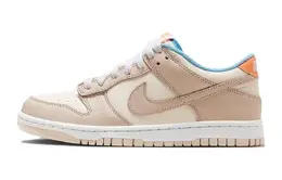 Nike: Белые кеды  Dunk Low