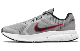 Nike: Серые кроссовки 