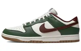 Nike: Зелёные кеды  Dunk Low