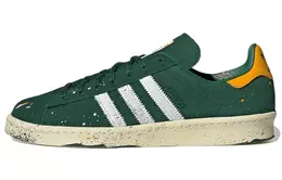 adidas: Зелёные кеды  Campus 80s