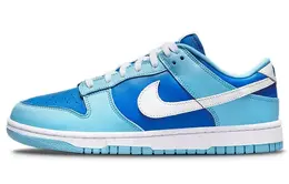 Nike: Синие кеды  Dunk Low Retro