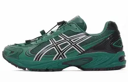 Asics: Зелёные кроссовки  Gel