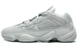 adidas: Серые кроссовки  Yeezy Boost 500 Salt