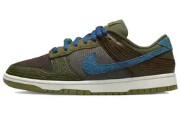 Nike: Зелёные кеды  Dunk Low