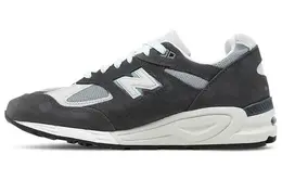 New Balance: Голубые кроссовки  990