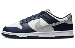 Nike: Синие кеды  Dunk Low