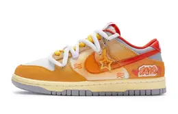 Nike: Оранжевые кеды  Dunk Low