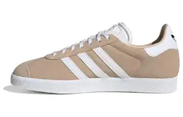 adidas: Бежевые кеды  Gazelle