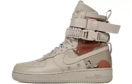 Nike: Бежевые кеды  Air Force 1