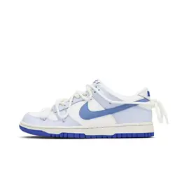 Nike: Белые кеды  Dunk Low