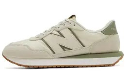 New Balance: Бежевые кроссовки  237