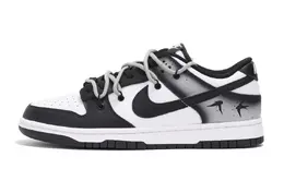 Nike: Белые кеды  Dunk Low