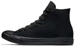 Converse: Чёрные кеды  Chuck Taylor All Star