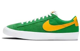 Nike: Зелёные кеды  Blazer Low