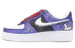 Nike: Фиолетовые кеды  Air Force 1 Low