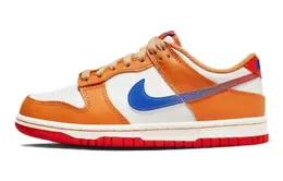 Nike: Белые кеды  Dunk Low