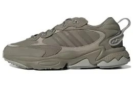 adidas: Серые кроссовки  Ozweego