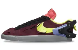 Nike: Бордовые кеды  Blazer Low