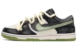 Nike: Белые кеды  Dunk Low