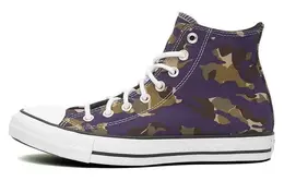 Converse: Фиолетовые кеды  All Star