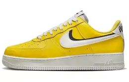 Nike: Жёлтые кеды  Air Force 1 Low