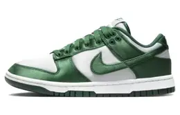 Nike: Зелёные кеды  Dunk Low