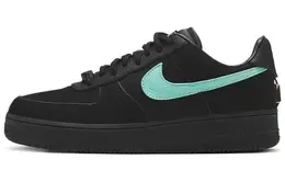 Nike: Чёрные кеды  Air Force 1 Low