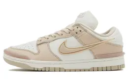 Nike: Белые кеды  Dunk Low