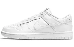 Nike: Белые кеды  Dunk Low