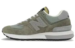 New Balance: Кроссовки  574 цвета хаки