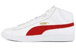 PUMA: Белые кеды  Smash V2 Mid