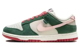 Nike: Зелёные кеды  Dunk Low