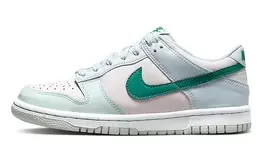 Nike: Белые кеды  Dunk Low