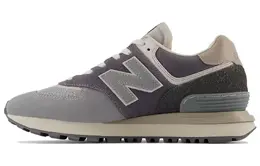 New Balance: Серые кроссовки  574