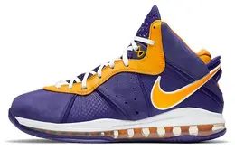 Nike: Синие кроссовки  Lebron 8