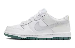 Nike: Белые кеды  Dunk Low