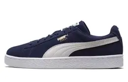 PUMA: Синие кеды  Suede Classic