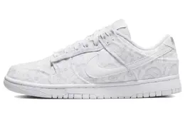 Nike: Белые кеды  Dunk Low