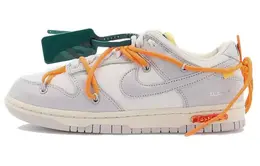 Nike: Белые кеды  Dunk Low