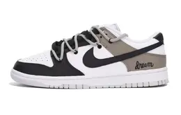 Nike: Белые кеды  Dunk Low