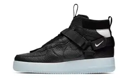 Nike: Чёрные кеды  Air Force 1