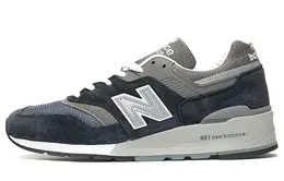 New Balance: Серые кроссовки  997