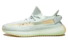 adidas: Зелёные кроссовки  Yeezy Boost 350 v2