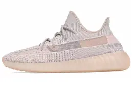 adidas: Розовые кроссовки  Yeezy Boost 350 v2